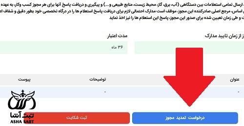 تمدید پروانه آژانس گردشگری